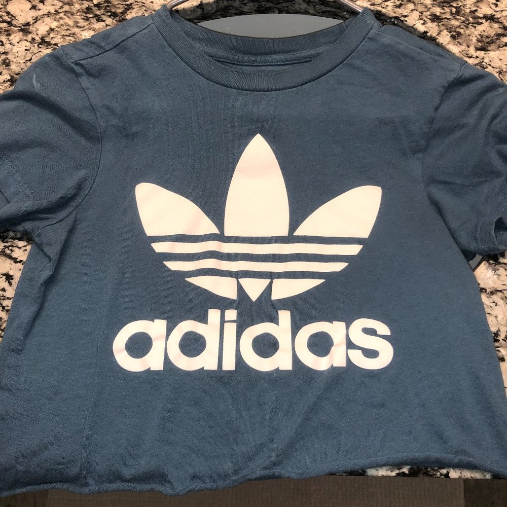 Adidas Originals Teal Crop S